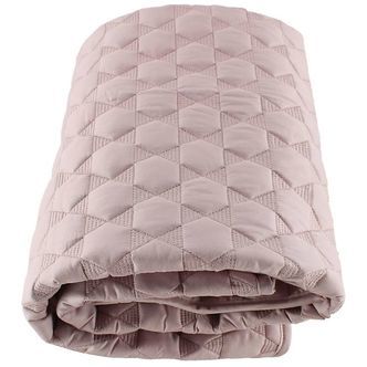 Smallstuff Legetæppe - 100x100 - Quiltet Pudder m. Stjerner