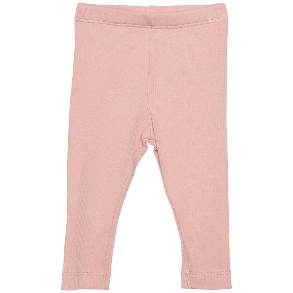 Minymo Leggings - Rib - Misty Rose