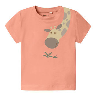 Name It T-Shirt - NbmHogan - Papaya Punch