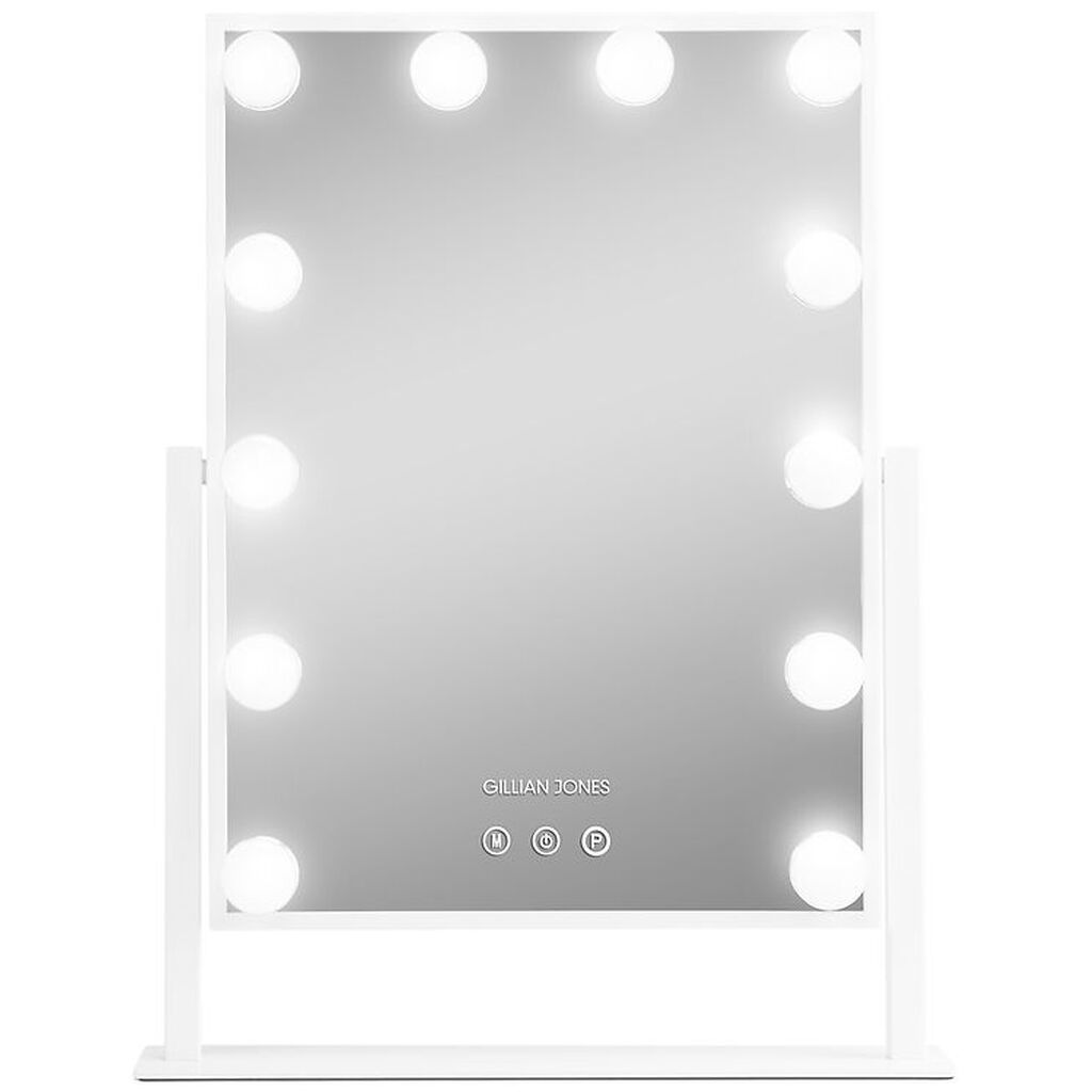 Gillian Jones Makeupspejl - 12 LED/Touch - Hvid