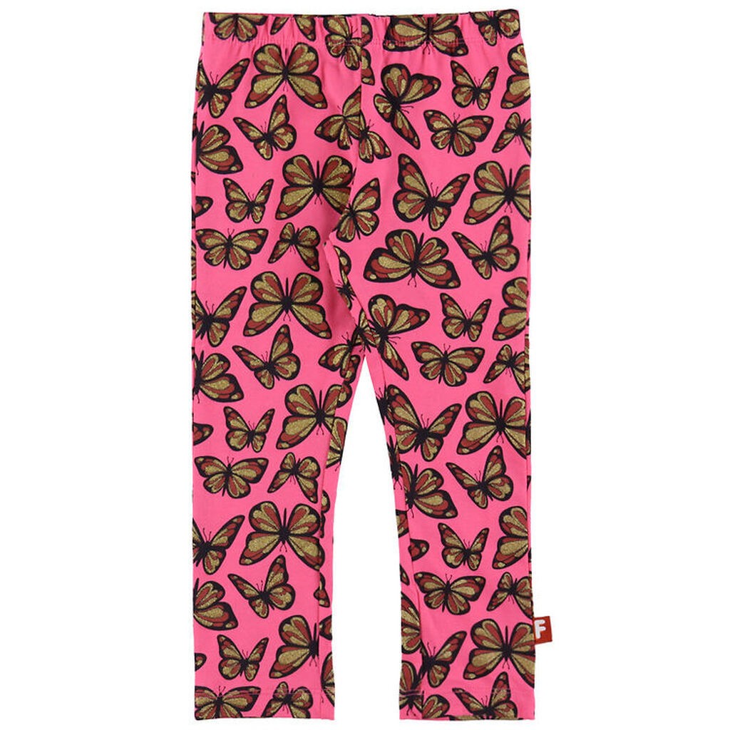 DYR-Cph Leggings - Dyrcheetah - Dk Brick Flutter