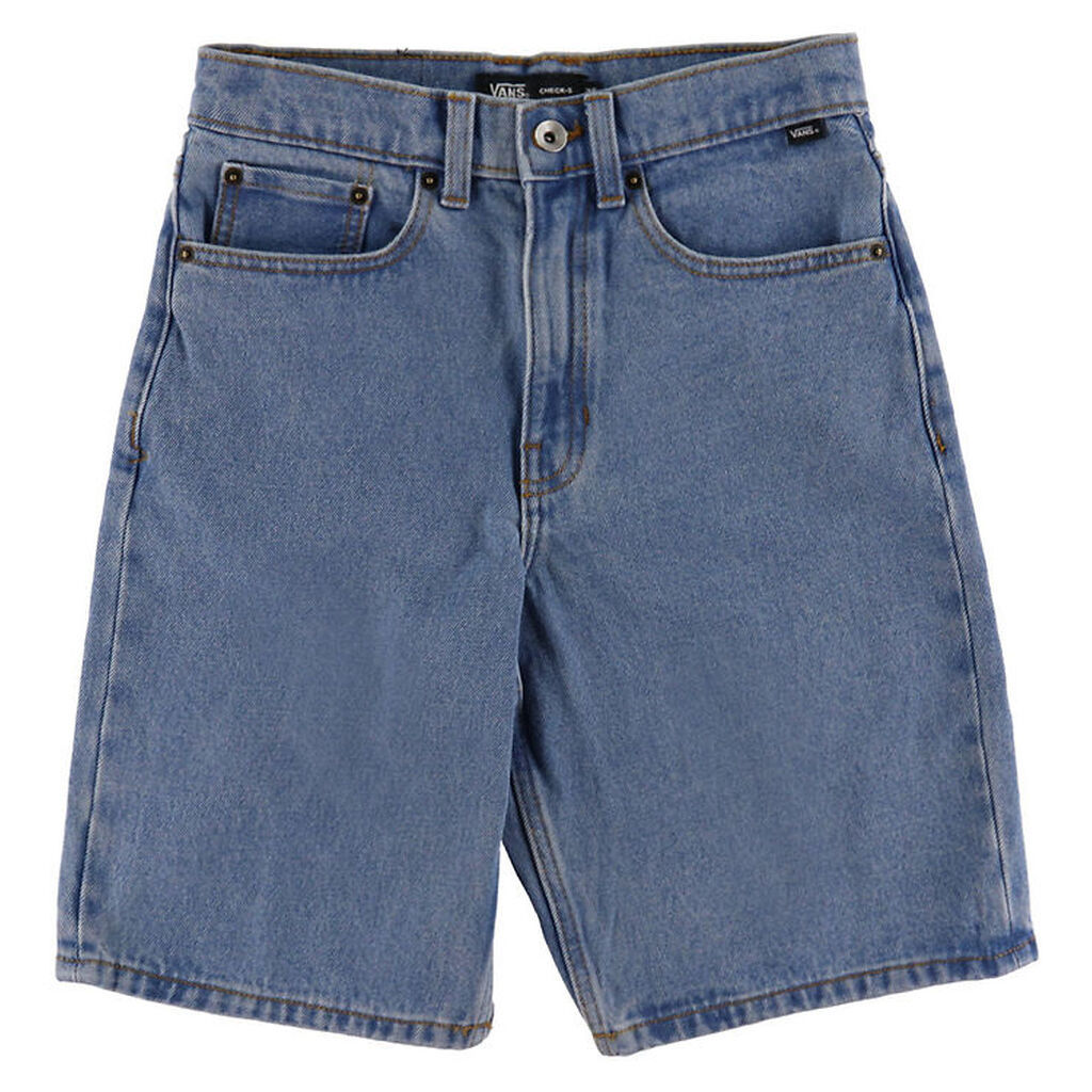 Vans Denimshorts - Check-5 - Baggy - Stonewash/Blå