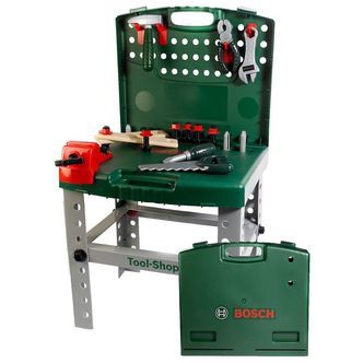 Bosch Mini Værktøjsbænk - Legetøj - Mørkegrøn