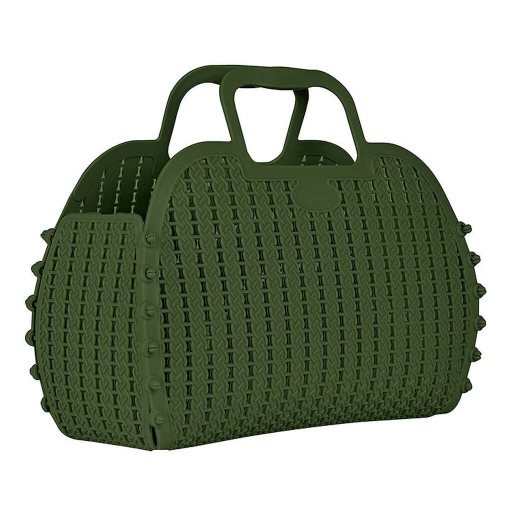 Aykasa Foldekurv - 27x22x12 cm - Mini - Khaki