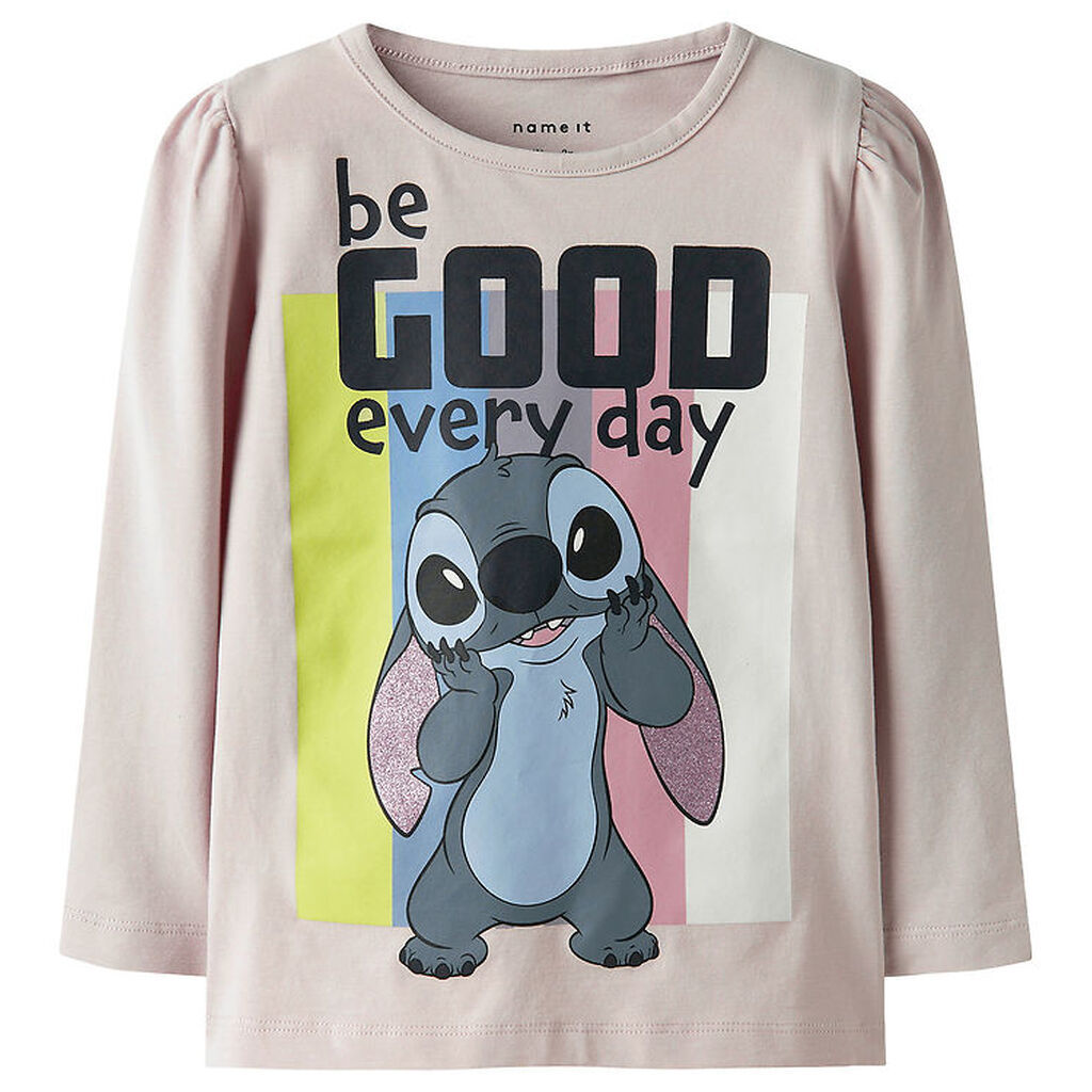 Name It Bluse - Noos - NmfDiana - Stitch - Lilac Marble