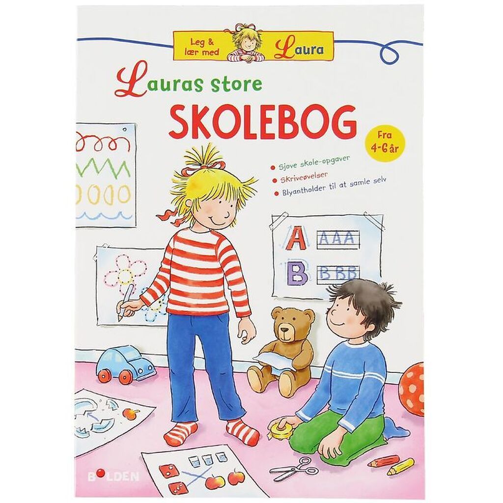 Forlaget Bolden Opgavebog - Lauras Store Skolebog - Dansk