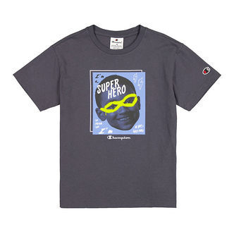 Champion T-shirt - Grå/Super Hero