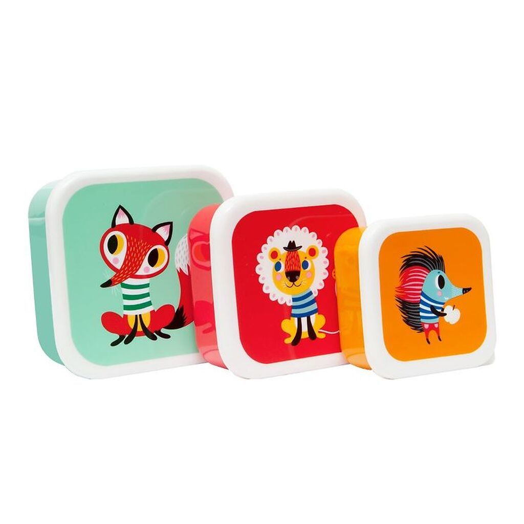 Petit Monkey Madkassesæt - 3 stk - Dyr