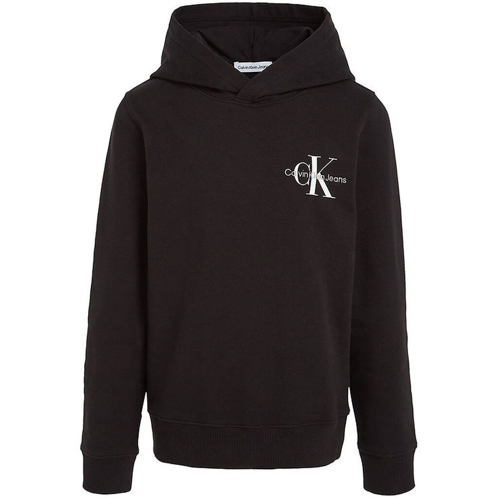 Calvin Klein Hættetrøje - Small Monogram - CK Black