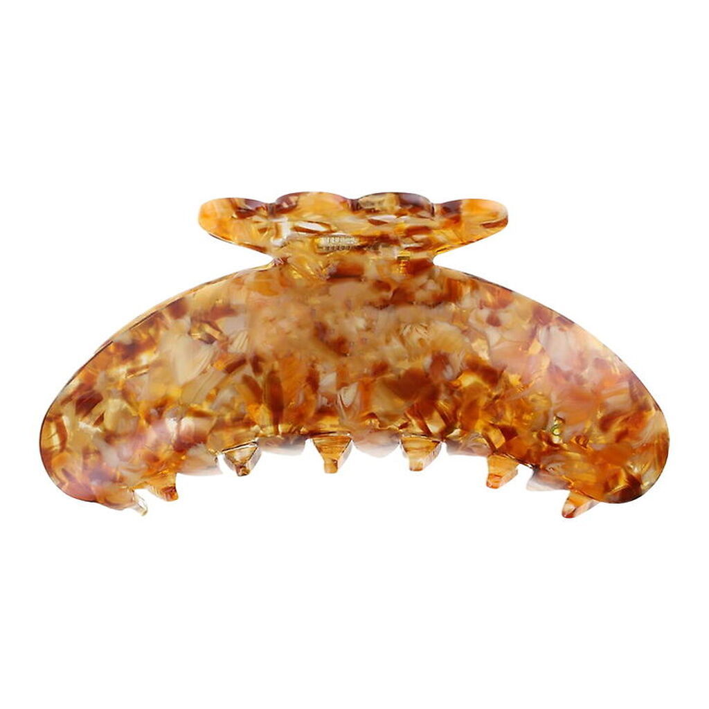 By Stær Hårklemme - Agnes - 11x5 cm - Brun Meleret