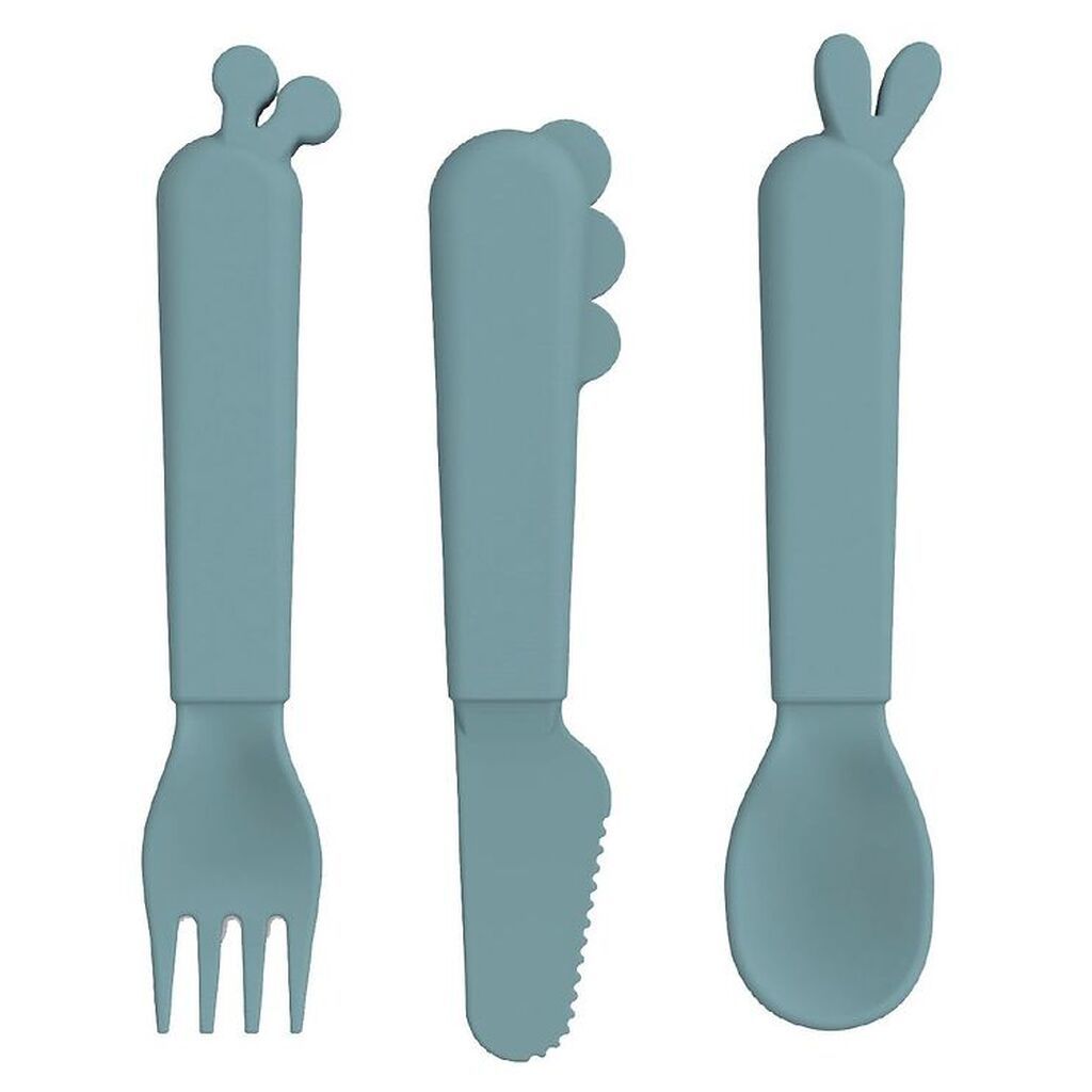 Done by Deer Bestiksæt - 3-pak - Blue