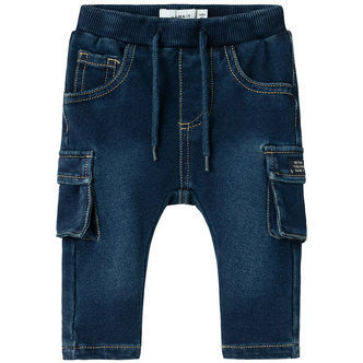 Name It Sweatpants - Noos - NbmBen - Dark Blue Denim