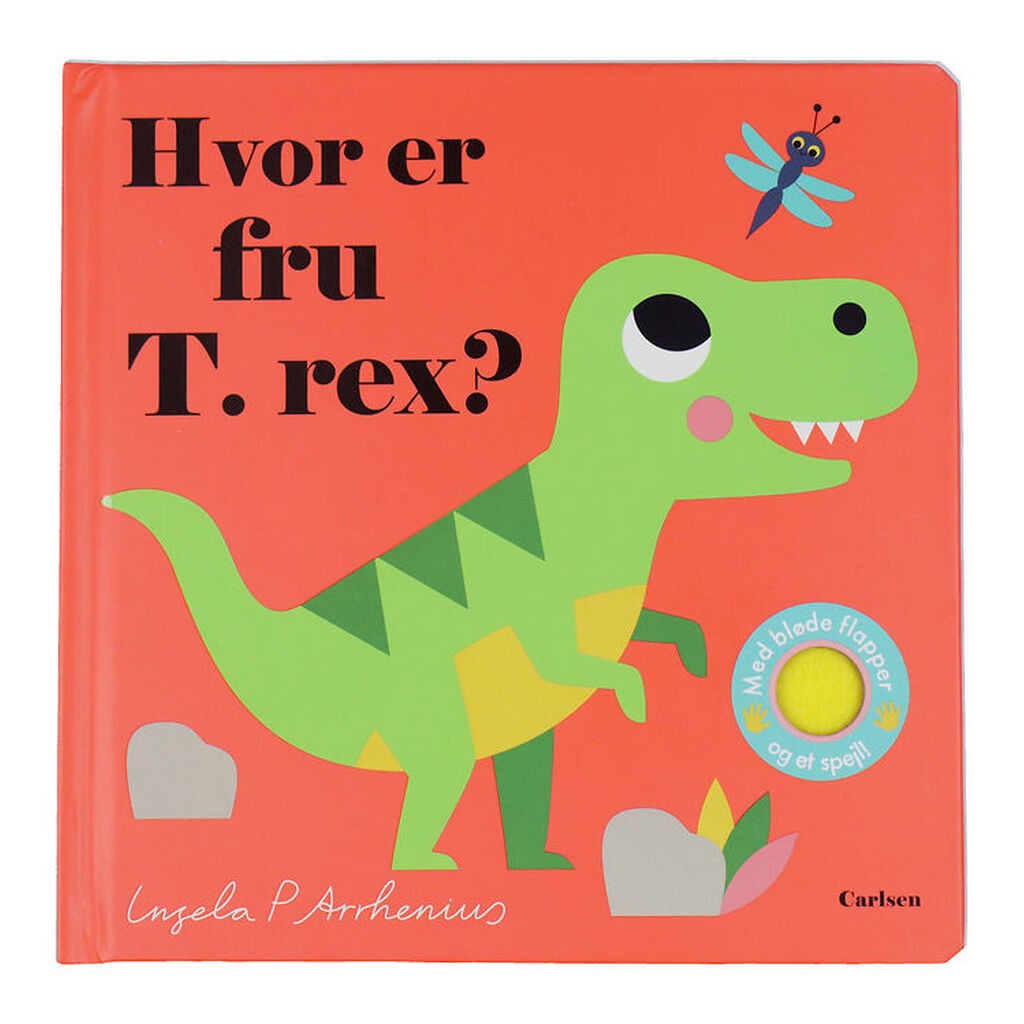 Forlaget Carlsen Billedbog m. Flapper - Hvor Er Fru T. Rex - Dan