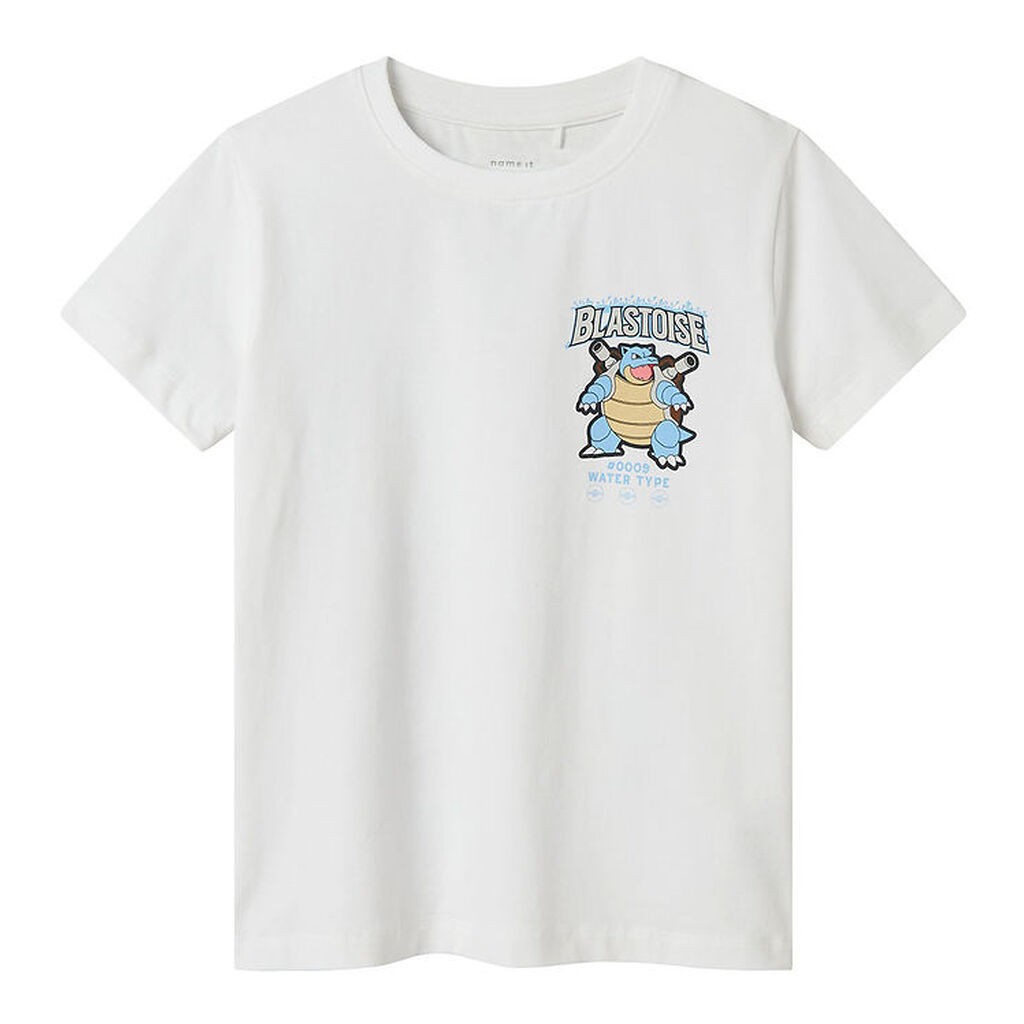 Name It T-shirt - NkmJatin Pokemon - Bright White m. Print