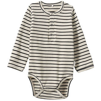 Sofie Schnoor Body l/æ - Samuelsb - Black Striped