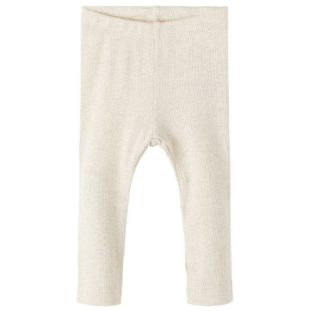 Name It Leggings - Rib - Noos - NbnKab - Peyote Melange
