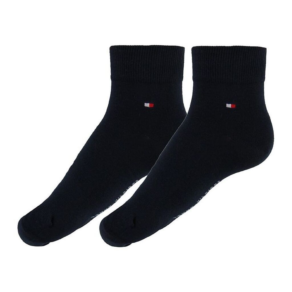 Tommy Hilfiger Strømper - 2-pak - Quarter - Navy