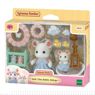 Sylvanian Families - Bath Time Bubble Siblings - 5805