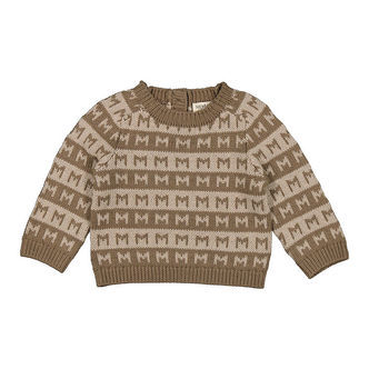 MarMar Bluse - Bomuld/Uld - Talmi - Terre Stripe