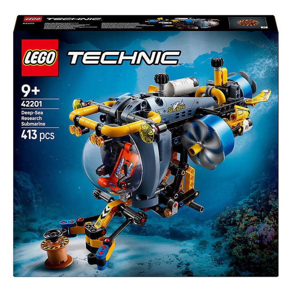 LEGOÂ® Technic - Dybhavsforsknings-Ubåd 42201 - 413 Dele