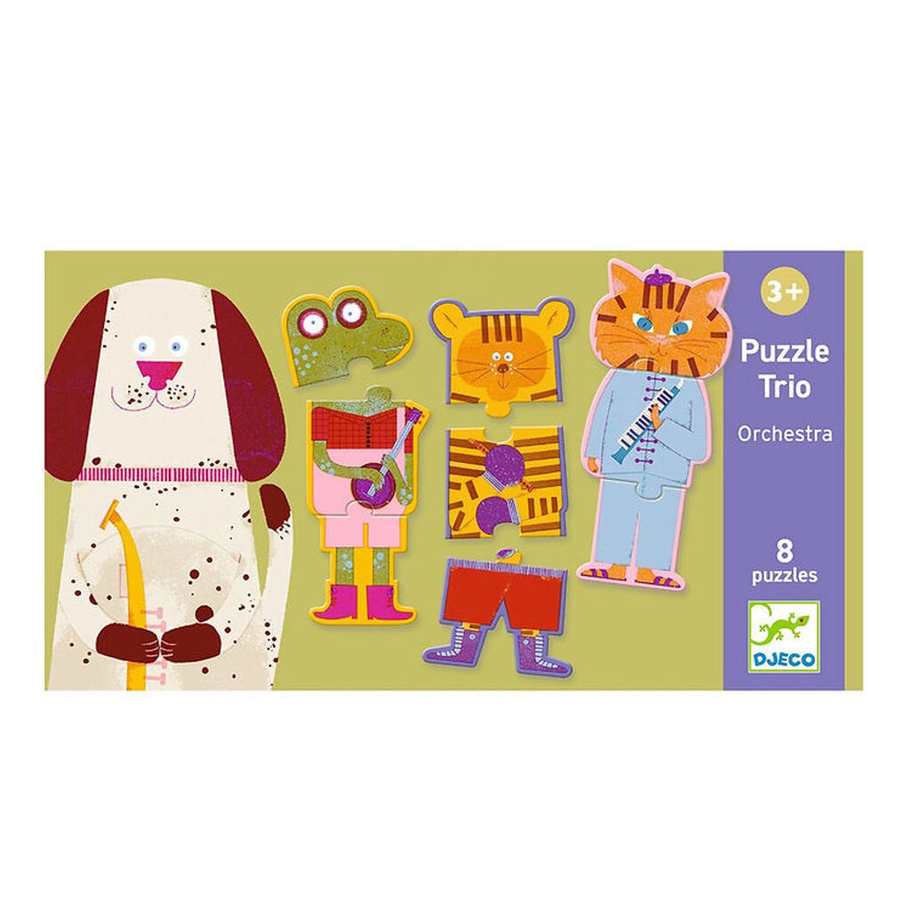 Djeco Puslespil - 24 Brikker - Orchestra