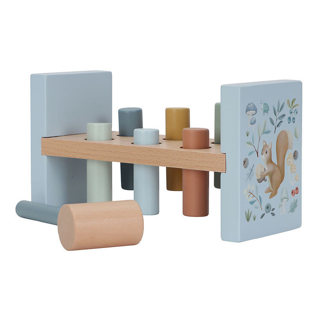 Little Dutch Hammerbræt - Træ - Forest Friends