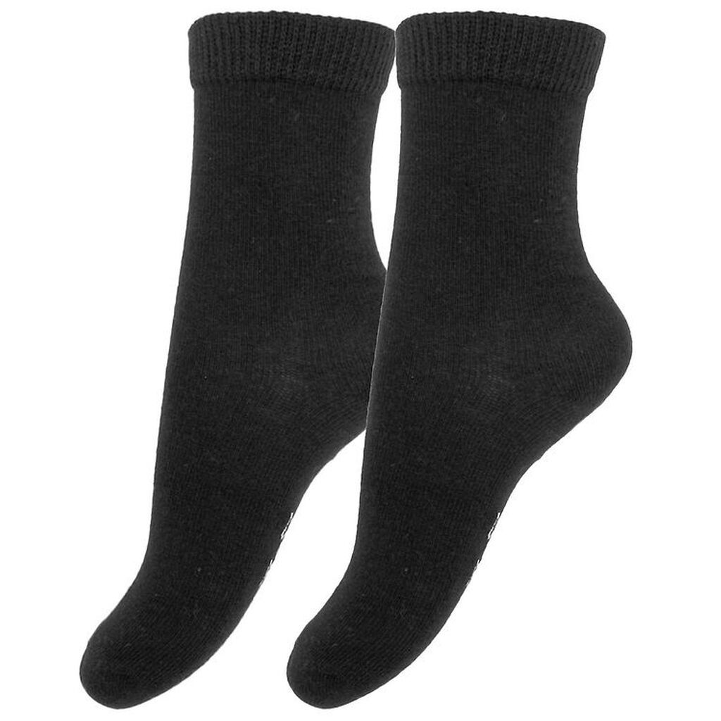 Fuzzies Strømper - 2-Pak - Sort