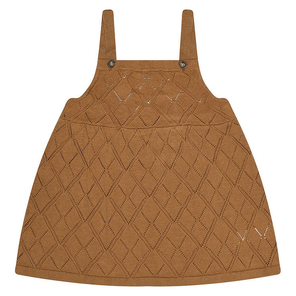 Petit Piao Kjole - Strik - Caramel