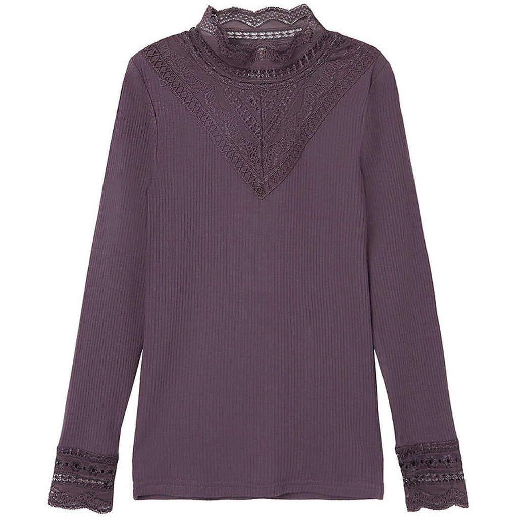 Name It Bluse - Rib - Noos - NkfNuri - Arctic Dusk