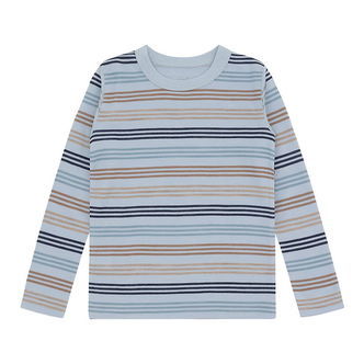 Hust and Claire Bluse - Uld/Bambus Viskose - Abba - Baby Blue