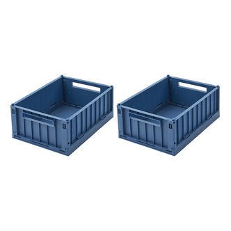 Liewood Foldekasser - 25x18x9,5 cm - Small - Weston - 2-pak - In