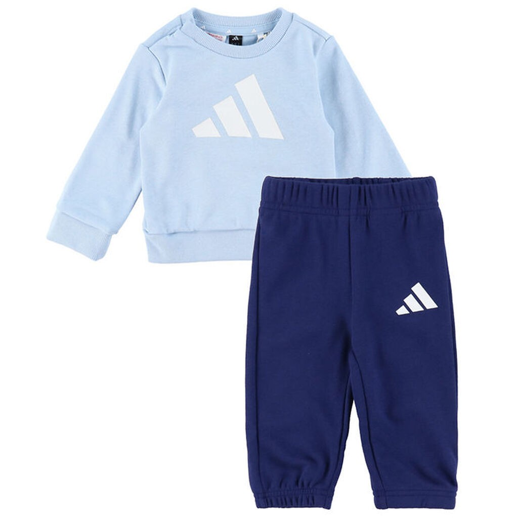 adidas Performance Sweatsæt - I BL FT Jog - Globlu/White