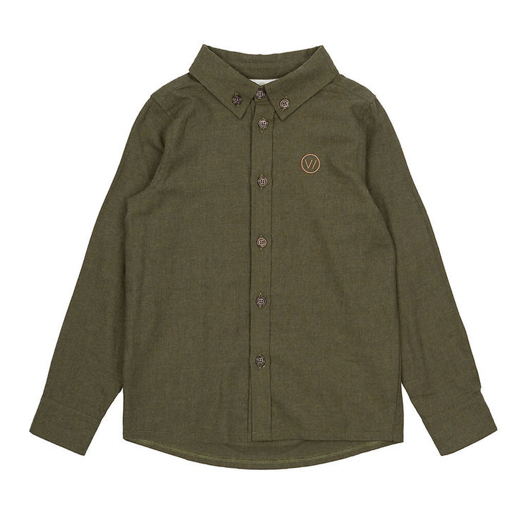 The New Skjorte - TnMick - Ivy Green Melange
