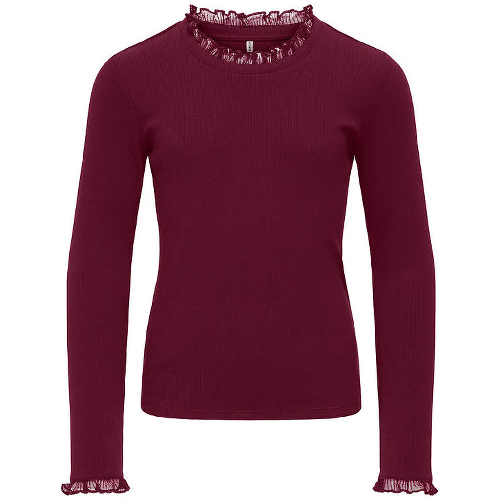 Kids Only Bluse - Rib - KogLeslie - Cabernet