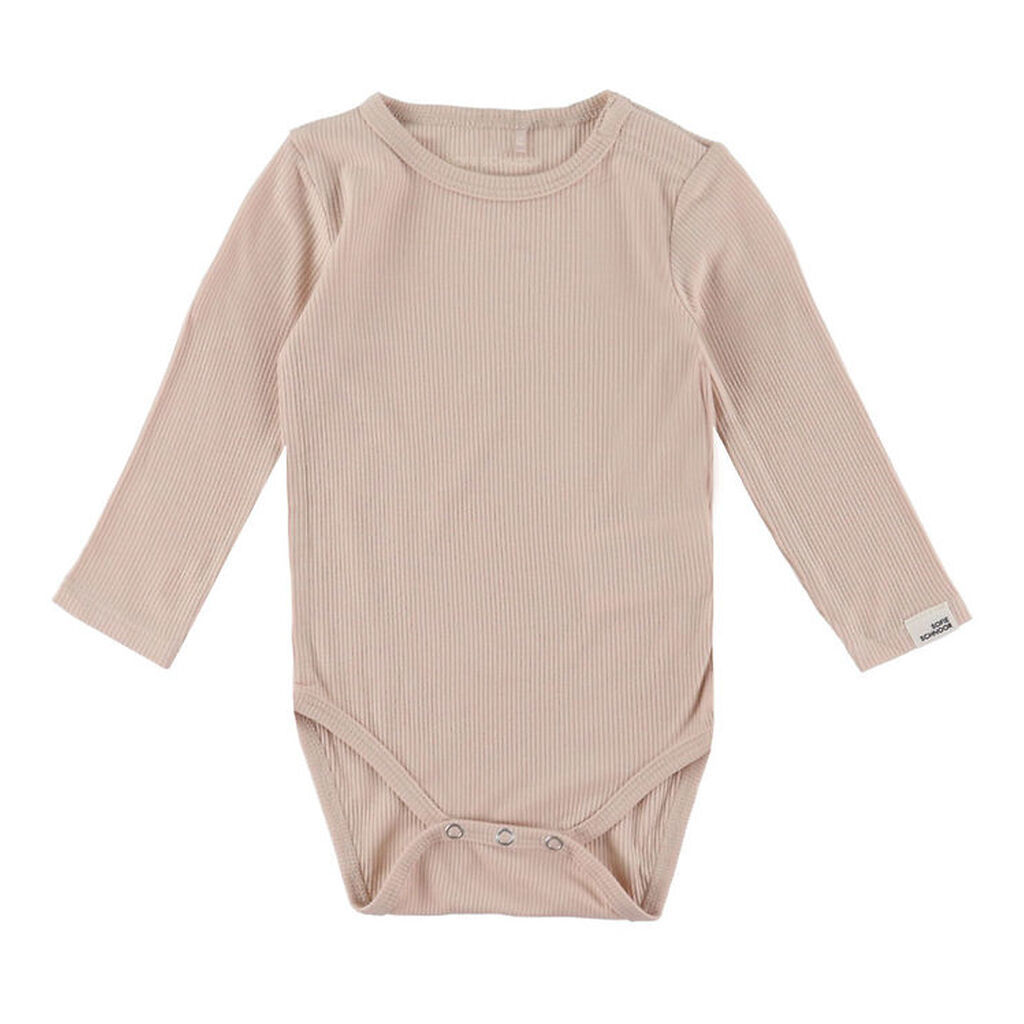 Sofie Schnoor Body l/æ - Rib - DicteSB - Light Rose