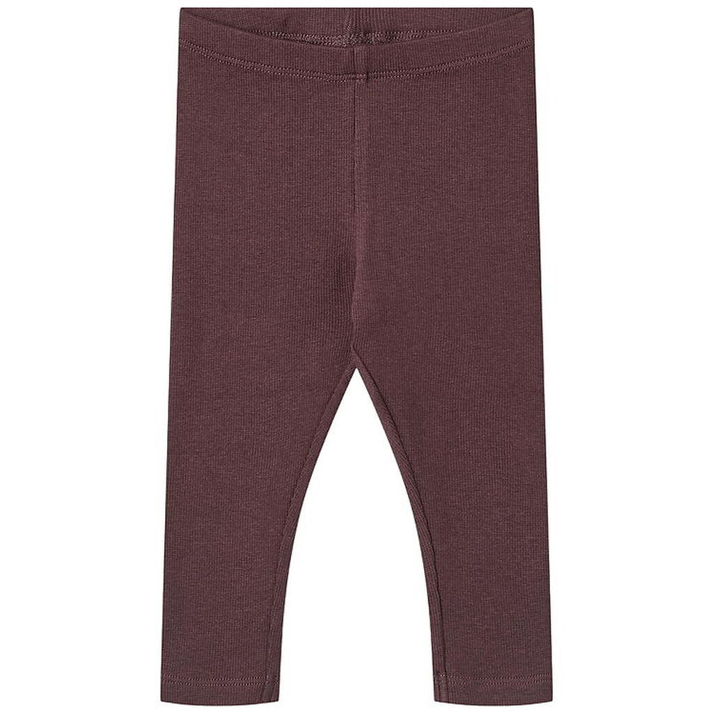 Wheat Leggings - Rib - Maddy - Fudge