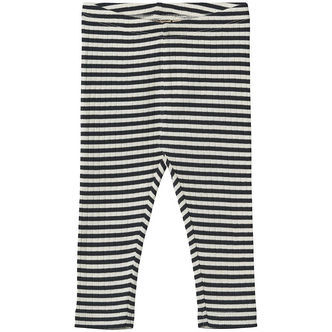 Wheat Leggings - Rib - Jules - Navy Stripe