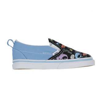 Vans Sko - Slip-On V Glow Sharks - Blue/Multi