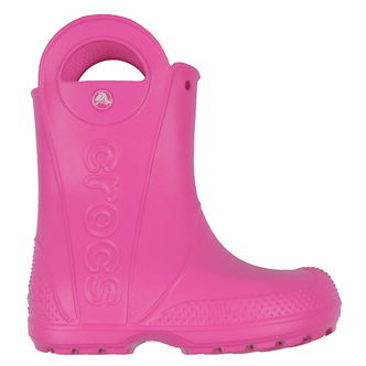 Crocs Gummistøvler - Handle It Rain Boot K - Pink Crush