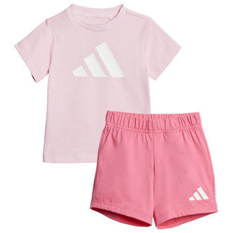 adidas Performance T-shirt/Shorts - 160 - Rosa/Hvid