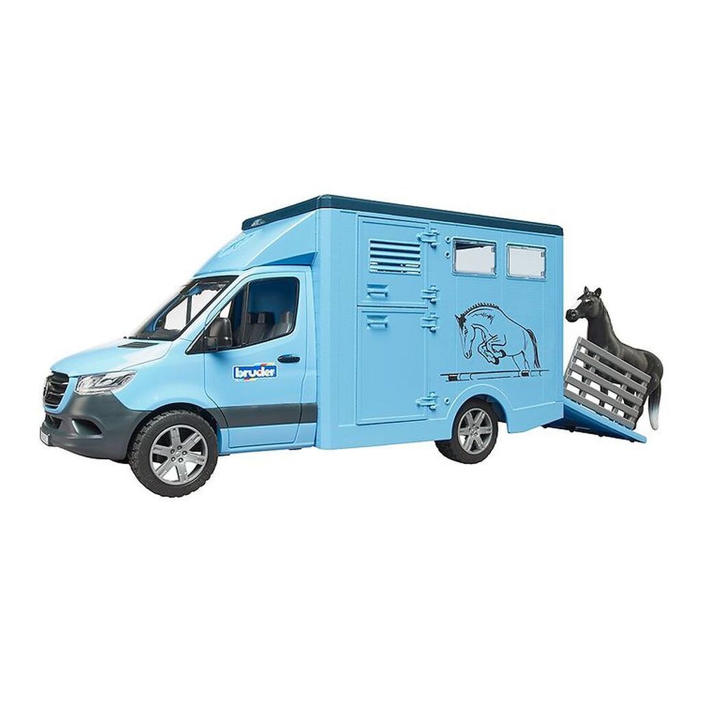 Bruder Bil - Mercedes Benz Sprinter Dyretransport... - 02674