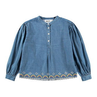 Molo BSkjortebuse - Denim - Reanna - Wonder Rainbow