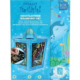 BOX CANDIY Kreasæt - Lanterne Skrabekunst-sæt - Totally Twilight
