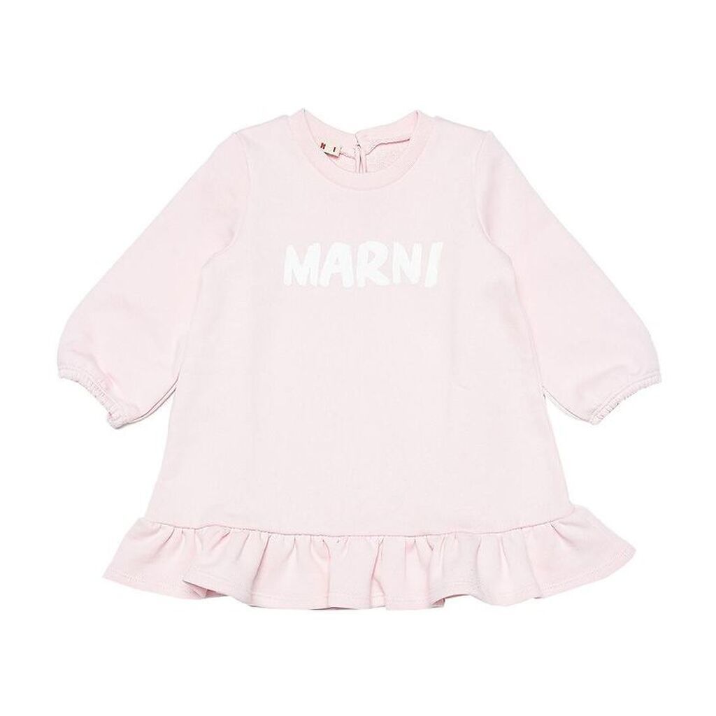 Marni Sweatkjole - Rosa m. Hvid