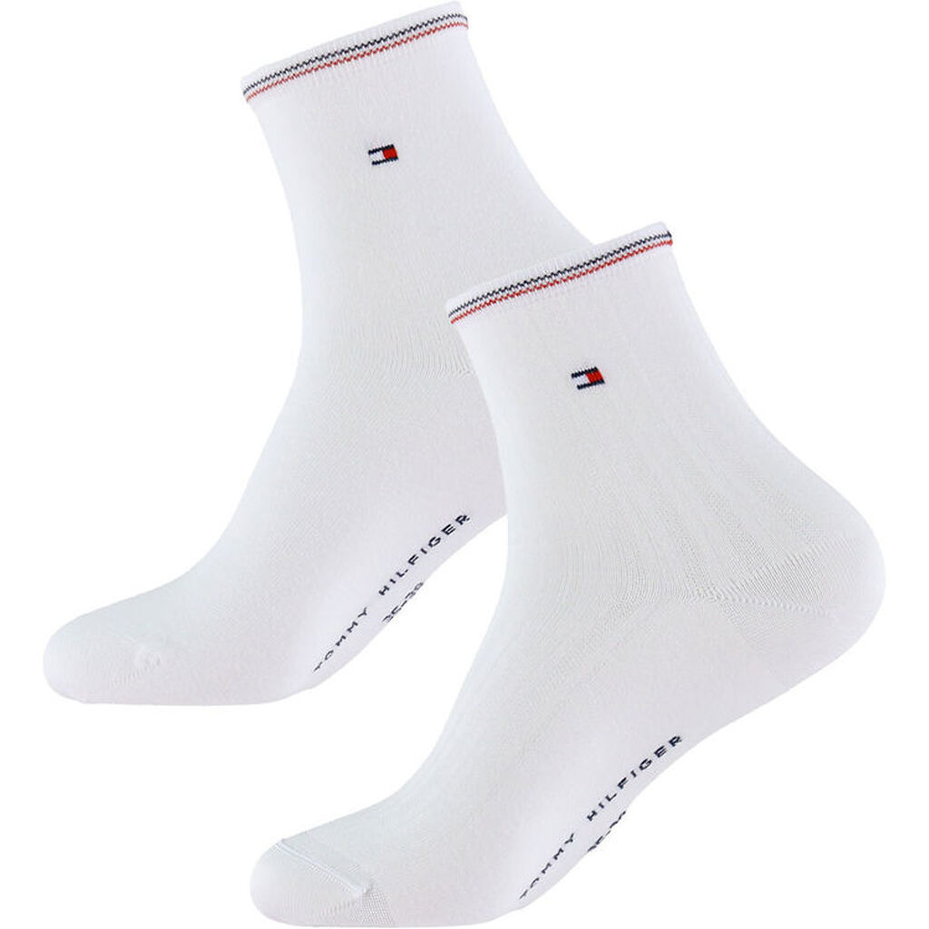 Tommy Hilfiger Strømper - 2-pak - Hvid