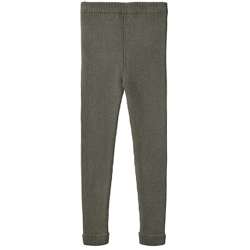 Fliink Leggings - Strik - Benna Rib - Beetle