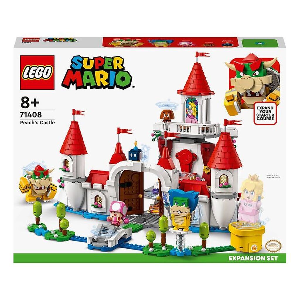 LEGOÂ® Super Mario - Peach's Castle - Udv. 71408 - 1216 Dele