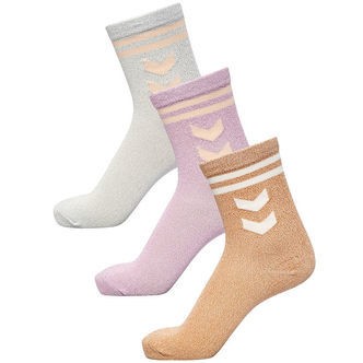 Hummel Strømper - hmlAlfie - 3-pak - Orchid Petal