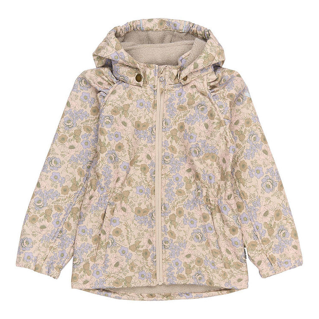 Mikk-Line Softshelljakke m. Fleece - Recycled - Doeskin m. Bloms