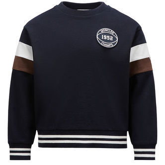 Moncler Bluse - Medium Blue/Hvid